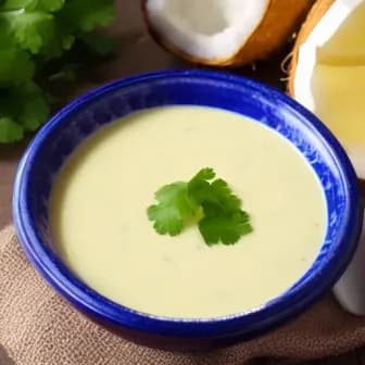 Title image for Chicken and Coconut Soup