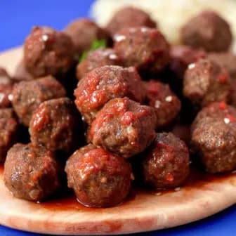 Title image for Lamb and Date Meatballs