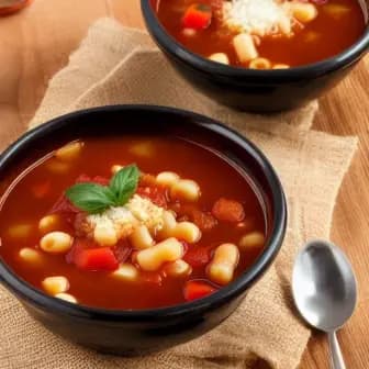 Title image for Minestrone Soup