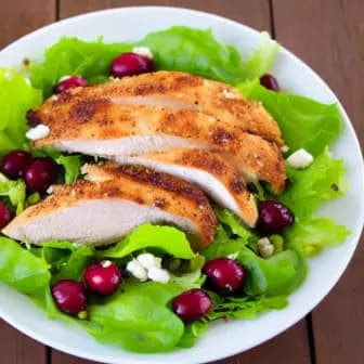 Title image for Chicken and Cranberry Salad