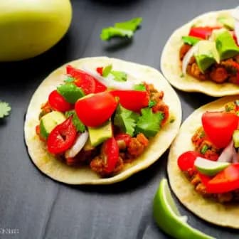 Title image for Vegetable Tostadas