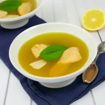 Title image for Chicken and Lemongrass Broth