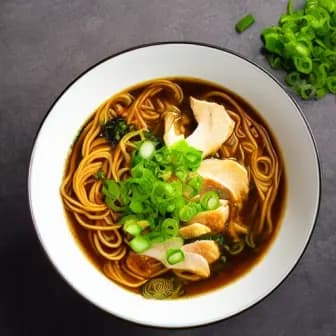 Title image for Chicken and Black Garlic Ramen