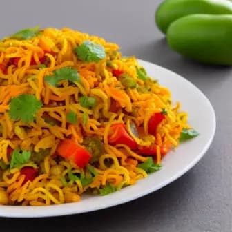 Title image for Vegetable Bhel Puri