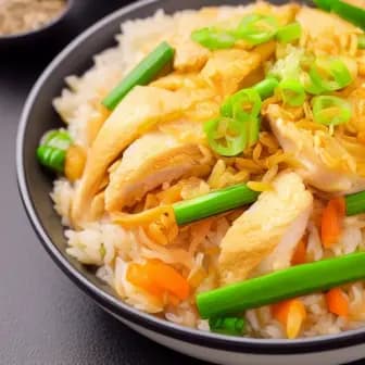 Title image for Chicken and Pickled Ginger Rice