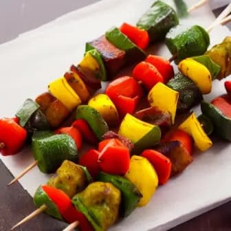 Title image for Vegetable Churrascaria Skewers