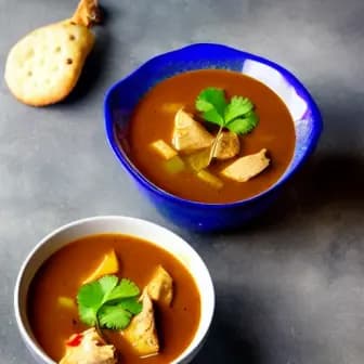 Title image for Chicken and Tamarind Soup