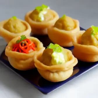 Title image for Vegetable Pani Puri