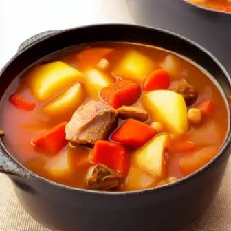 Title image for Pork and Apple Cider Stew