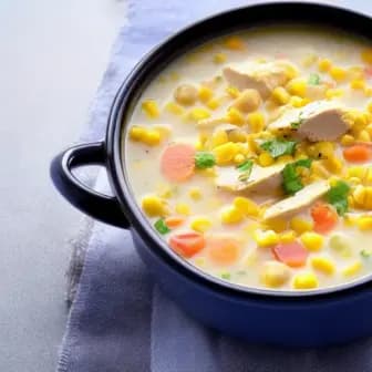 Title image for Chicken and Sweetcorn Chowder