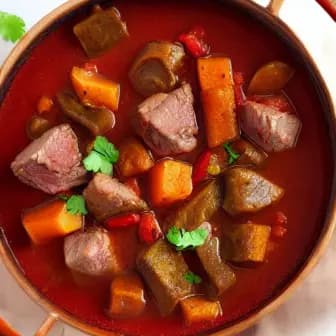 Title image for Lamb and Date Tagine