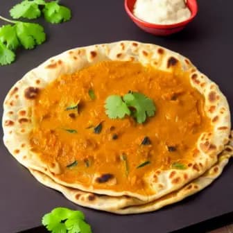 Title image for Vegetable Korma Stuffed Paratha