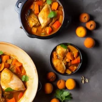 Title image for Chicken and Apricot Tagine
