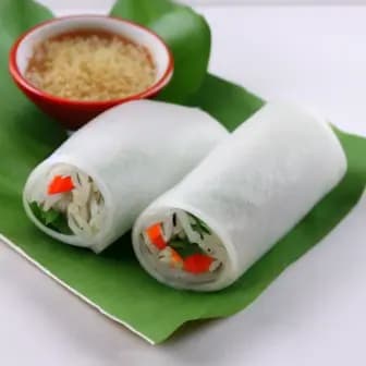 Title image for Chicken and Rice Paper Rolls