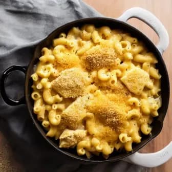 Title image for Chicken and Truffle Mac and Cheese