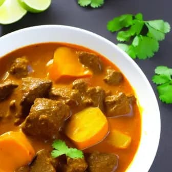 Title image for Beef and Coconut Curry