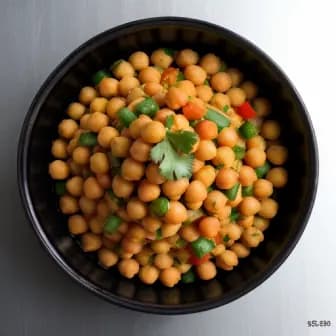 Title image for Vegetable Chana Chaat