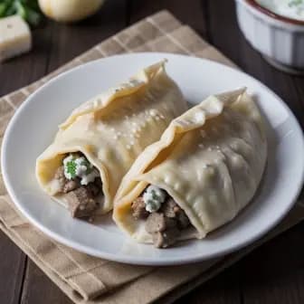 Title image for Beef and Horseradish Pierogi