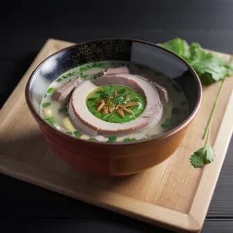 Title image for Pork and Mustard Green Soup