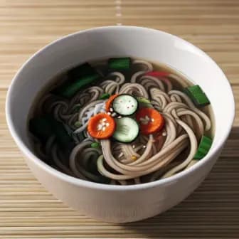 Title image for Vegetable Soba Soup