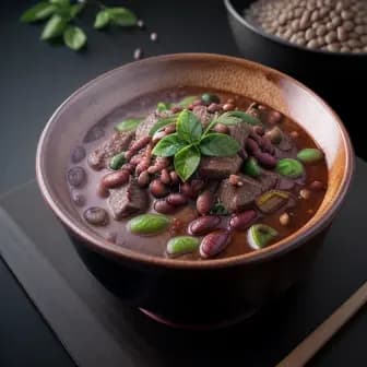 Title image for Beef and Adzuki Bean Stew