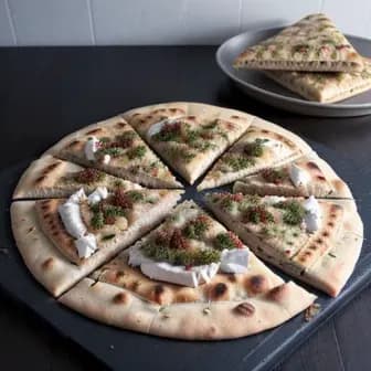 Title image for Chicken and Sumac Flatbread