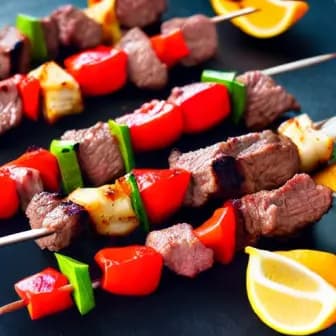Title image for Beef Kebabs