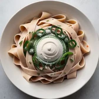 Title image for Vegetable Pappardelle Pasta