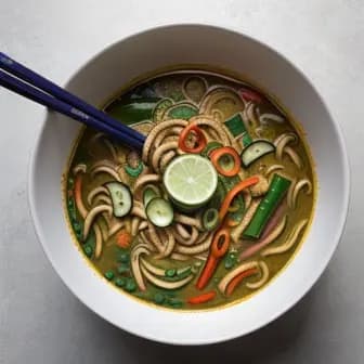 Title image for Vegetable Khao Soi
