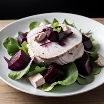 Title image for Chicken and Pickled Beet Salad