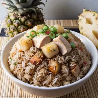 Title image for Chicken and Pineapple Fried Rice