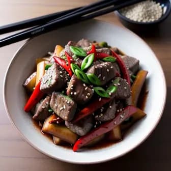 Title image for Beef and Szechuan Pepper Stir-Fry