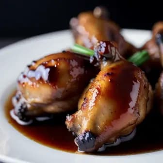 Title image for Chicken and Tamarind Glazed Wings