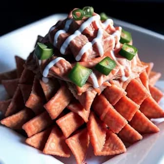 Title image for Spicy Tuna Poke Nachos