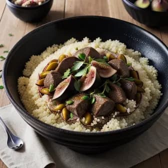 Title image for Beef and Fig Tagine with Couscous