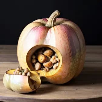 Title image for Pork and Apple Stuffed Acorn Squash