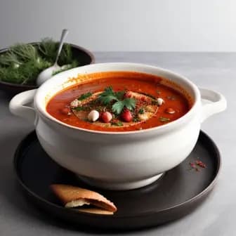 Title image for Lamb and Carrot Harissa Soup