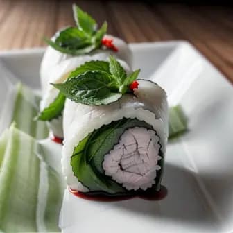 Title image for Pork and Shiso Leaf Rolls