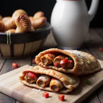 Title image for Chicken and Chorizo Empanadas