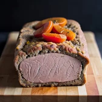 Title image for Lamb and Apricot Meatloaf