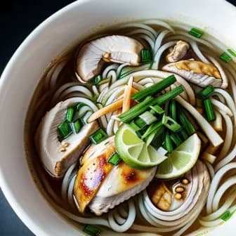 Title image for Chicken and Lemongrass Pho