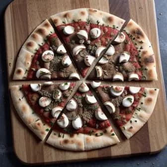 Title image for Lamb and Za'atar Flatbread Pizza