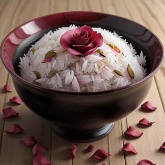 Title image for Chicken and Rose Petal Rice