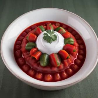 Title image for Vegetable Chiles en Nogada