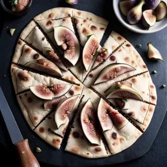 Title image for Lamb and Fig Flatbread