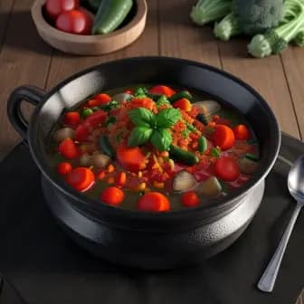 Title image for Vegetable Molokhia Stew