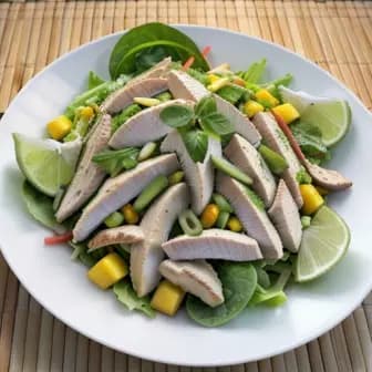 Title image for Chicken and Green Mango Salad