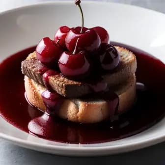 Title image for Beef and Cherry Compote Crostini
