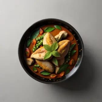 Title image for Chicken and Lotus Seed Curry