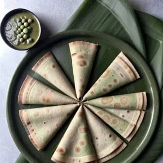 Title image for Vegetable Pesarattu (Green Gram Dosa)
